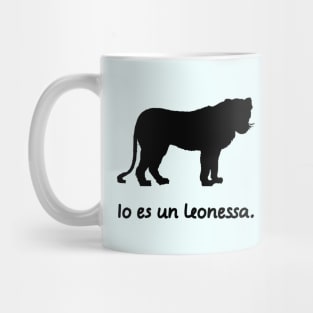 I'm A Lioness (Interlingua) Mug